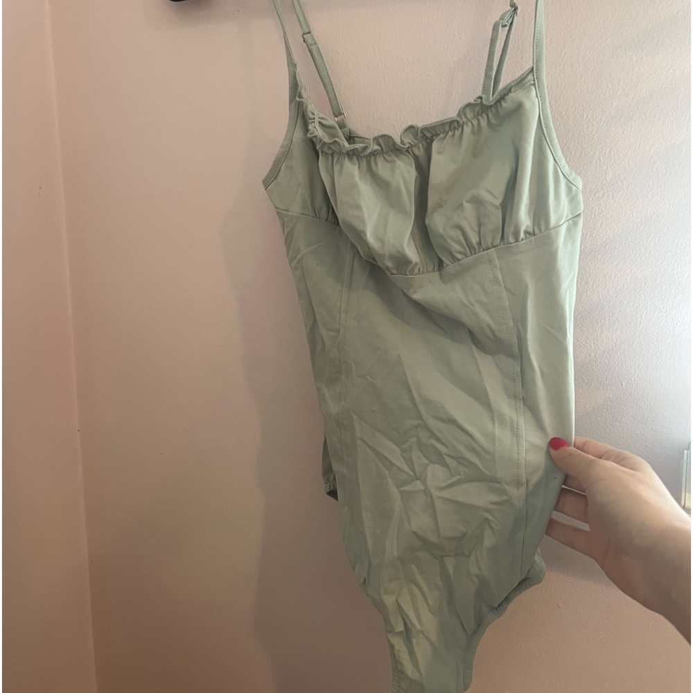 Princess Polly Green Bodysuit